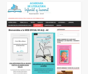 Academiaargentinadelij.org(Personería) Screenshot