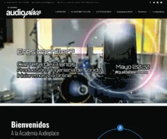 Academiaaudioplace.com(Academia Audioplace) Screenshot