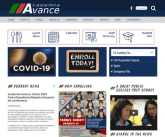 Academiaavance.org(Academia Avance) Screenshot