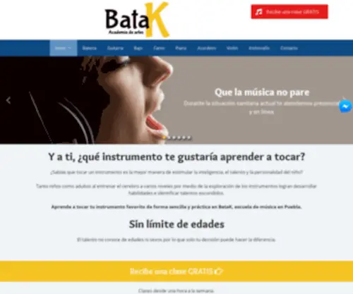 Academiabataka.com(academiabataka) Screenshot