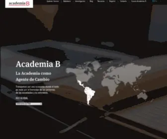 Academiab.org(Academia B) Screenshot