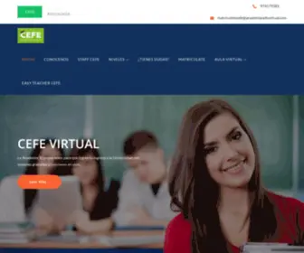 Academiacefevirtual.com(Academia virtual) Screenshot