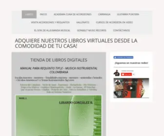 Academiacunadeacordeones.com(Clases de acordeon vallenato) Screenshot