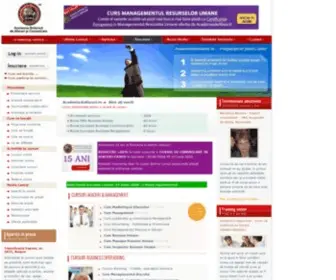 Academiadeafaceri.ro(Academia de Afaceri) Screenshot