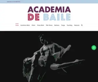 Academiadebailebogota.com.co(Academia de baile Bogota) Screenshot