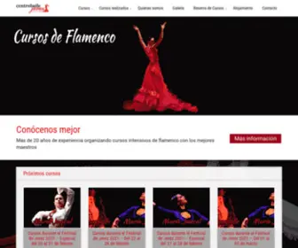 Academiadebailejerez.com(Academia de Baile Flamenco) Screenshot