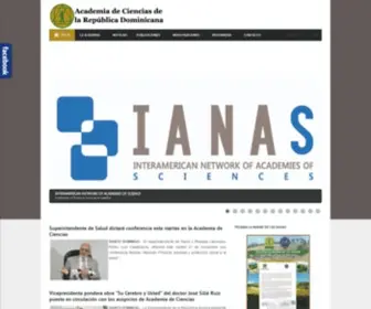 Academiadecienciasrd.org(República) Screenshot