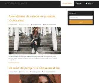 Academiadelamor.com(Sitio Oficial) Screenshot
