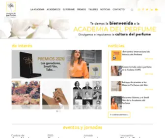 Academiadelperfume.com(Academia del Perfume) Screenshot