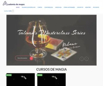 Academiademagos.es(Curso de Magia Academia de Magos) Screenshot