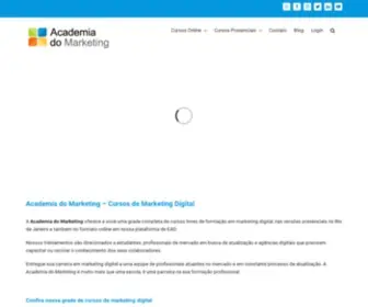 Academiadomarketing.com.br(Academia do Marketing) Screenshot