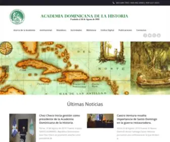 Academiadominicanahistoria.org.do(Academiadominicanahistoria) Screenshot