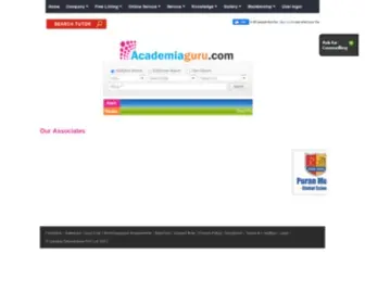 Academiaguru.com(Academia Guru) Screenshot