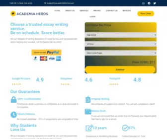 Academiaheros.com(Academia Heros) Screenshot