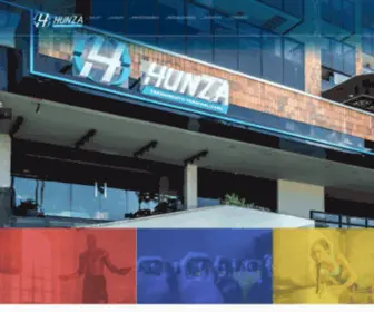 Academiahunza.com.br(Academia Hunza) Screenshot