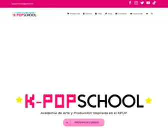 Academiakpopschool.com(K-pop School) Screenshot