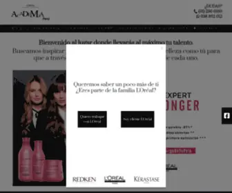 Academialorealperu.pe(Academia L'Oréal Perú) Screenshot