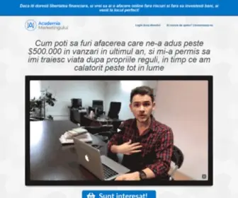 Academiamarketingului.ro(Academia Marketingului) Screenshot