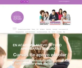 Academianuevofuturo.com(Academia ESO) Screenshot