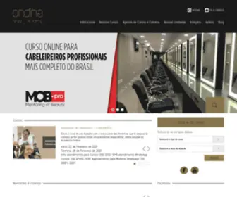 Academiaondina.com.br(Beauty Academy) Screenshot