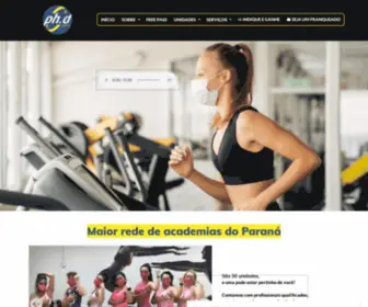 AcademiapHD.com.br(Academia Ph.D Sports) Screenshot