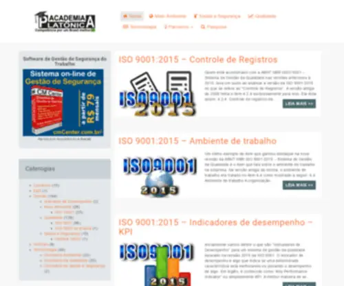 Academiaplatonica.com.br(Academiaplatonica) Screenshot