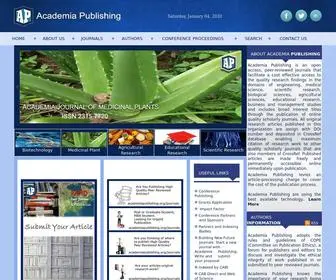 Academiapublishing.org(Academia Publishing Official Website) Screenshot