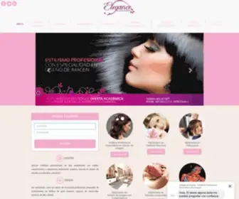 Academias-Elegance.com(Academia de Belleza Elegance) Screenshot