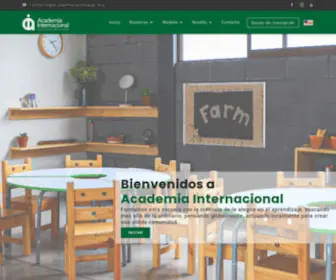 Academiasanmiguel.org(Academia Internacional) Screenshot