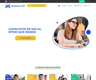 Academiasap.com(Academia SAP) Screenshot