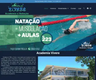 Academiavivere.com.br(Início) Screenshot