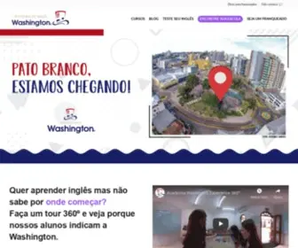 Academiawashington.com.br(Academia Washington) Screenshot