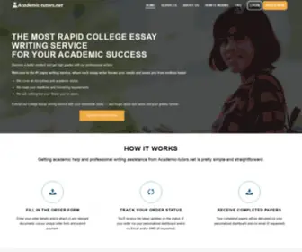 Academic-Tutors.net(Academic Tutors) Screenshot