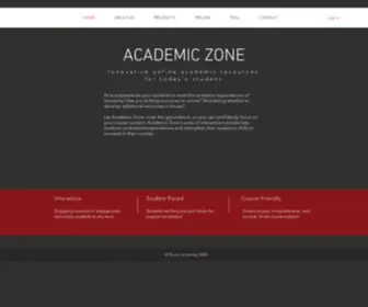 Academic-Zone.com(Academic Zone) Screenshot