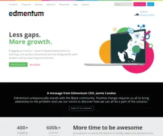 Academic.com(Edmentum Online Learning Programs for Educators) Screenshot