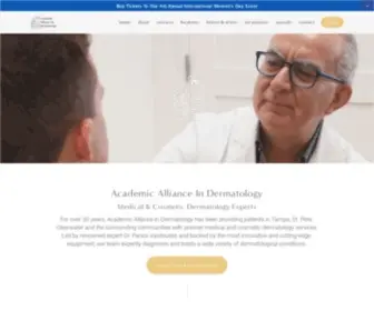 Academicallderm.com(Academic Alliance in Dermatology) Screenshot