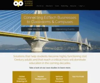 Academicbiz.com(Academic Business Advisors) Screenshot