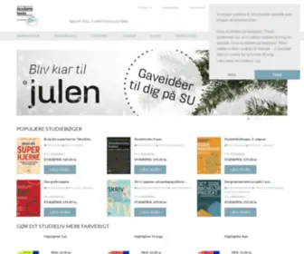 Academicbooks.dk(Academicbooks) Screenshot