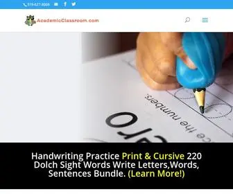 Academicclassroom.com(Academic Classroom) Screenshot