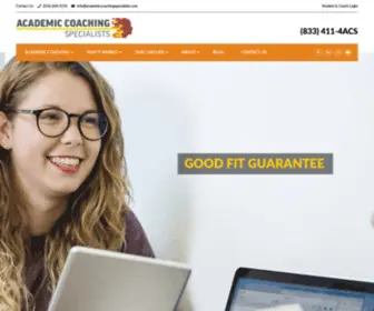 Academiccoachingspecialists.com(Academic Coaching Specialists) Screenshot