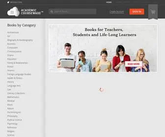 Academiccourseware.com(Academic Courseware) Screenshot
