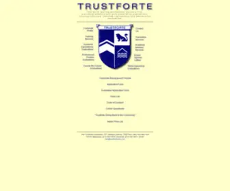 Academicevaluations.com(The Trustforte Corporation) Screenshot