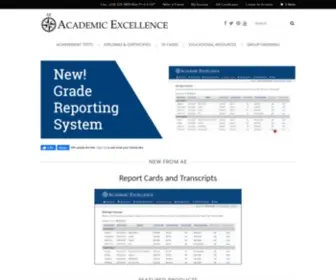Academicexcellence.com(Academic Excellence) Screenshot
