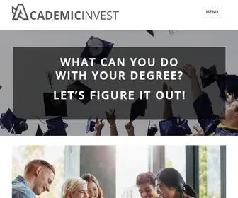 Academicinvest.com(Academic Invest) Screenshot