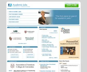 AcademicJobs.net(Academic Jobs) Screenshot