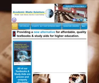Academicmediasolutions.com(Academic Media Solutions) Screenshot