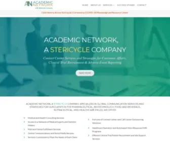 Academicnetwork.com(A Stericycle Company) Screenshot