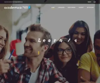 Academico.eu(Academico international) Screenshot