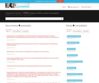 Academicoo.com(Acadêmico) Screenshot
