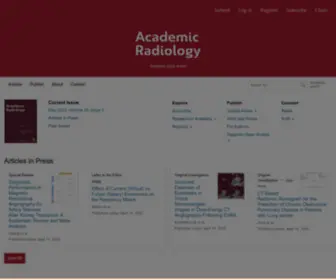 Academicradiology.org(Academicradiology) Screenshot